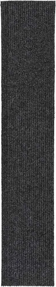 vidaXL Covor traversă de captare a murdăriei, antracit, 100x500 cm