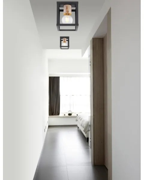 Plafonieră Globo 15476D HAGAR 1xE27/60W/230V