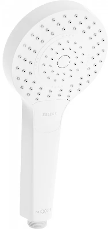 Mexen R-05 mână de duș cu 3 funcții, albă - 79505-20