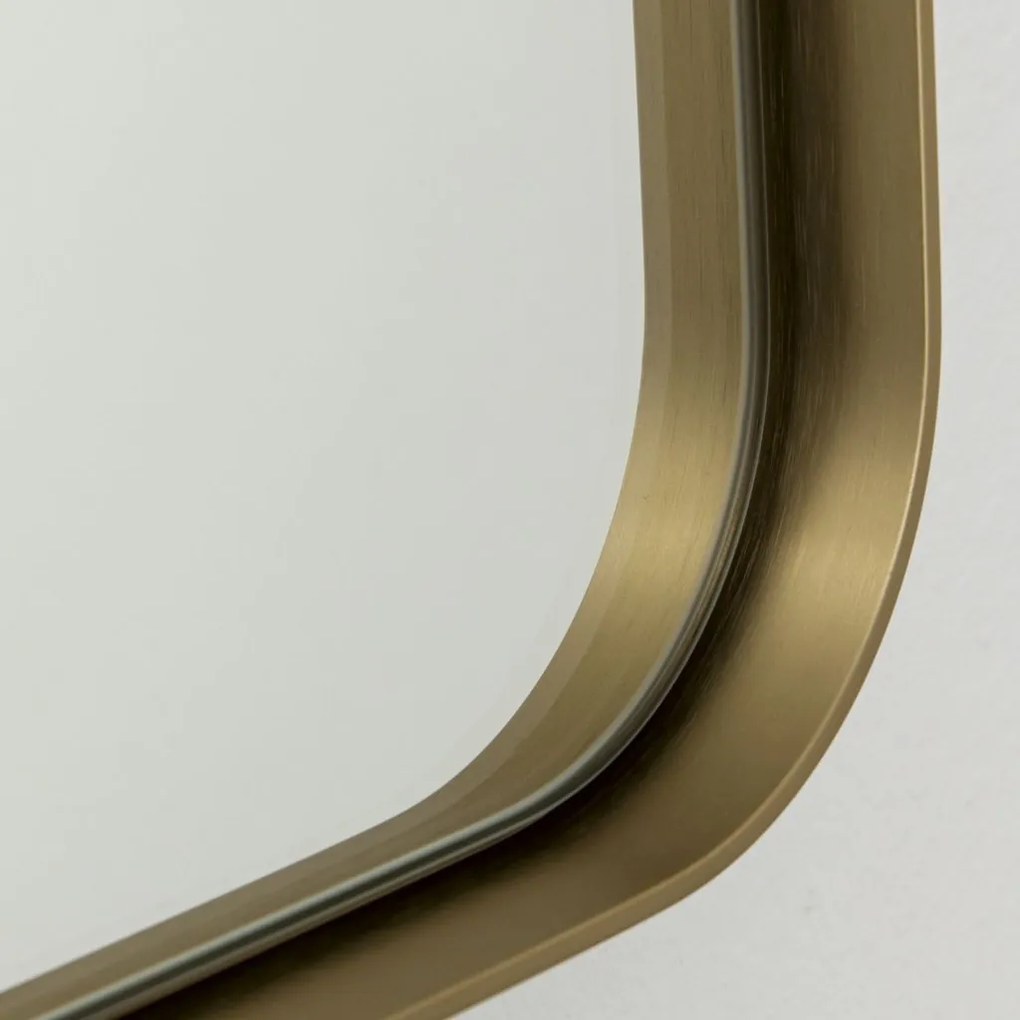 Oglinda decorativa design modern CARLO auriu 152-76cm