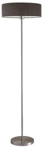 Lampadar LED TUNJA, 1x soclu E27, 20 W, 230 V, Ø 38 cm, crom mat/maro