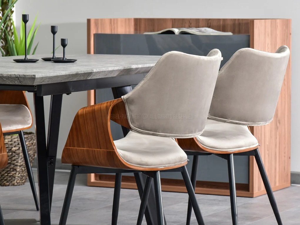 Scaun Rolf K (nuc + negru). 1111254