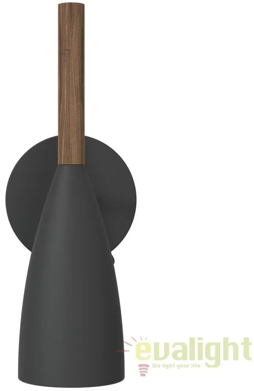 Aplica de perete design nordic Pure neagra 78271003 DFTP
