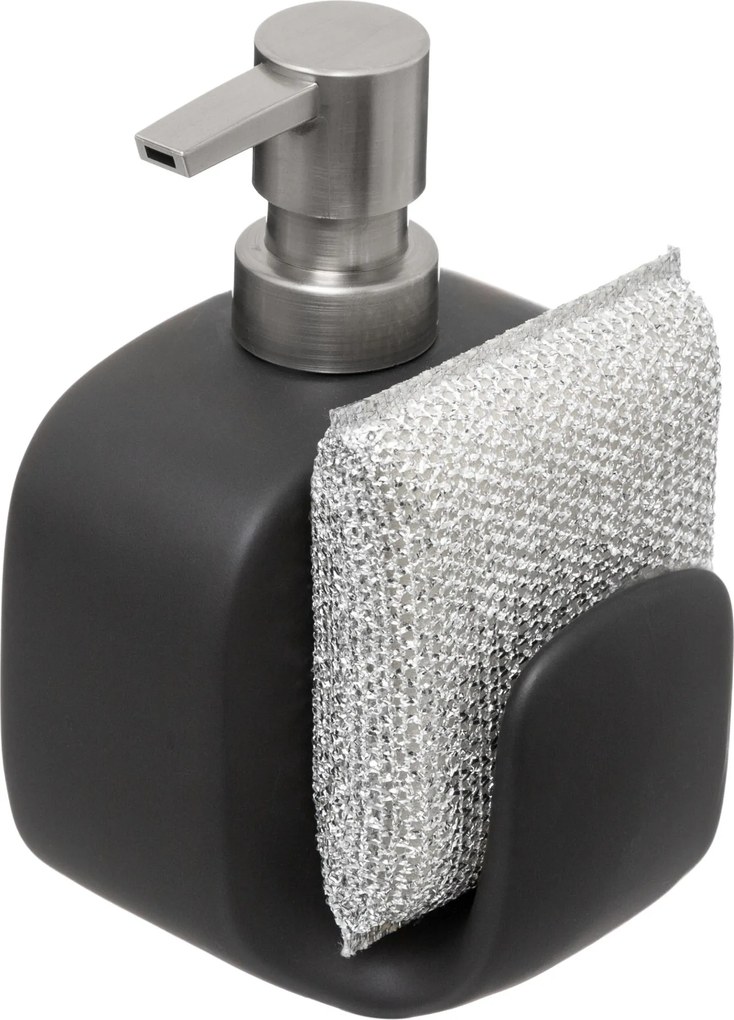Dozator pentru detergent de vase, cu suport pentru burete