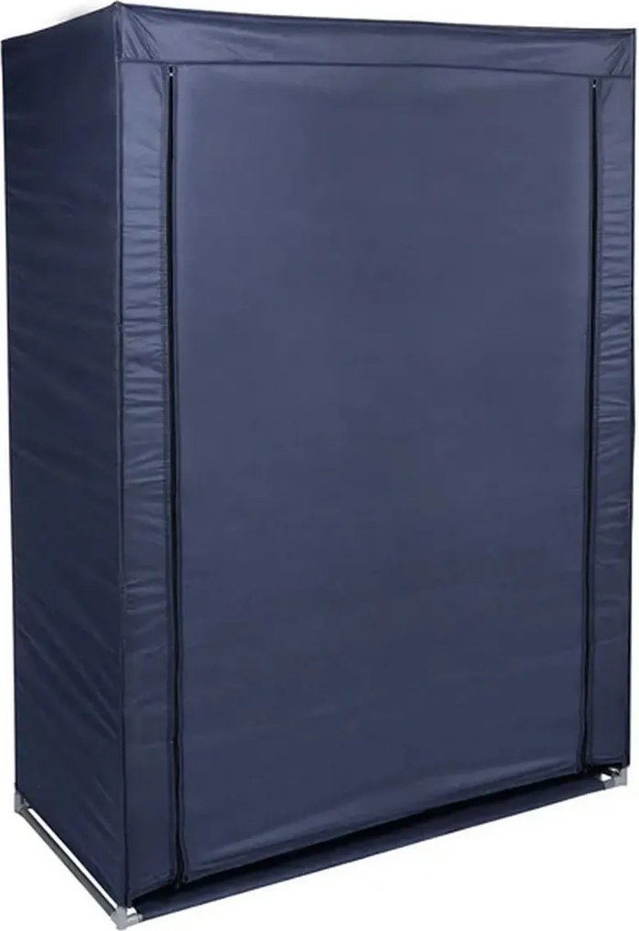 Organizator garderoba 379VLV2207, albastru inchis, material textil/met
