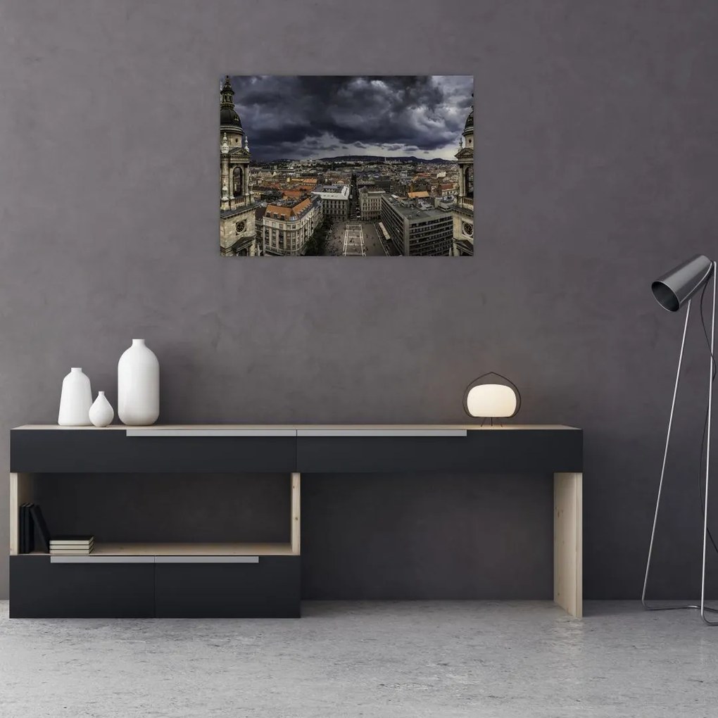 Tablou cu basilică (70x50 cm)