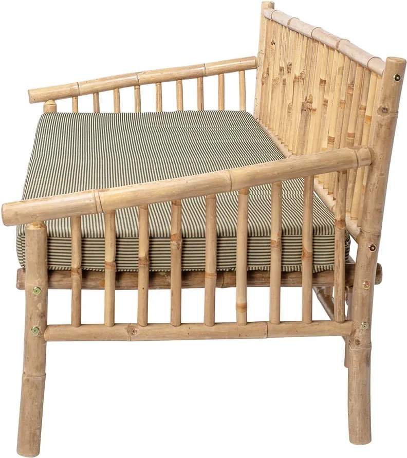 Canapea de grădină bej natural din bambus Sole – Bloomingville