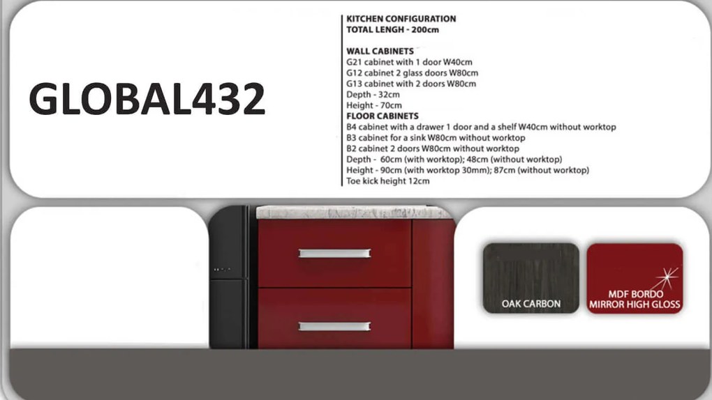 Bucatarie GLOBAL432