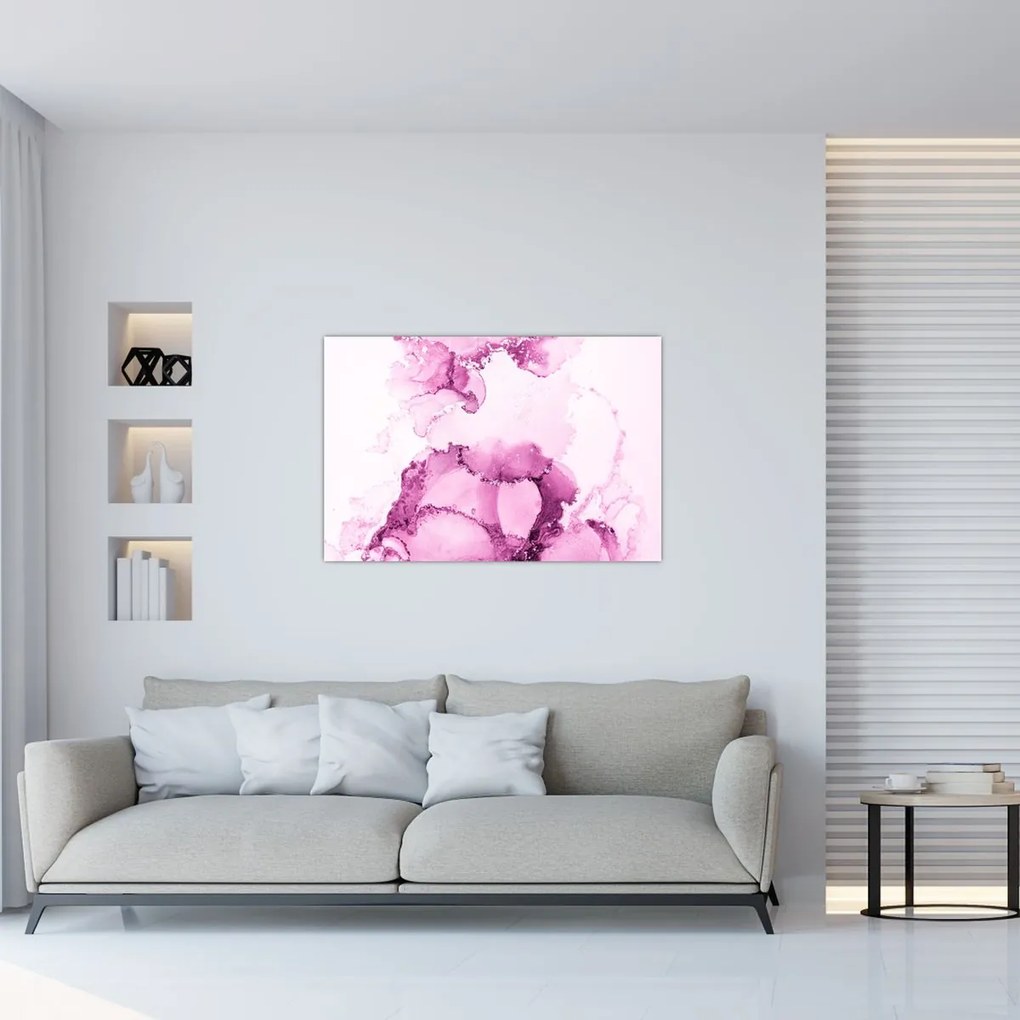 Tablou - Decor roz (90x60 cm)