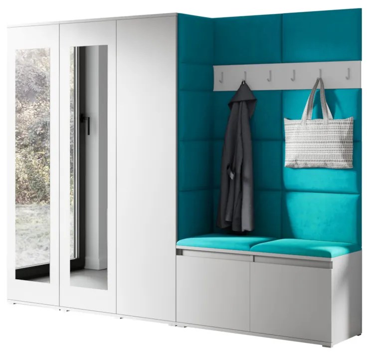 Expedo Set hol EUGENIO 15, 235x185x40, alb/trinity 15