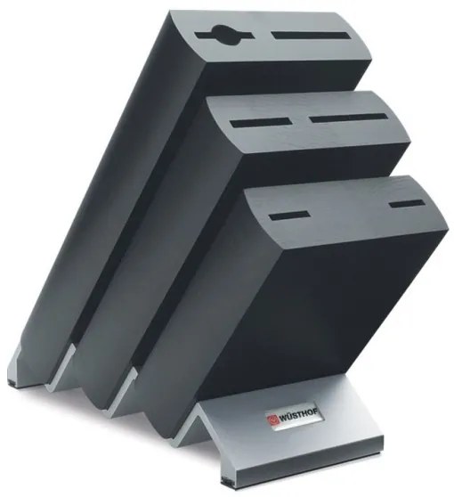 Wüsthof CLASSIC IKON set 7 cuțite bucătărie, suport, frasin/negru