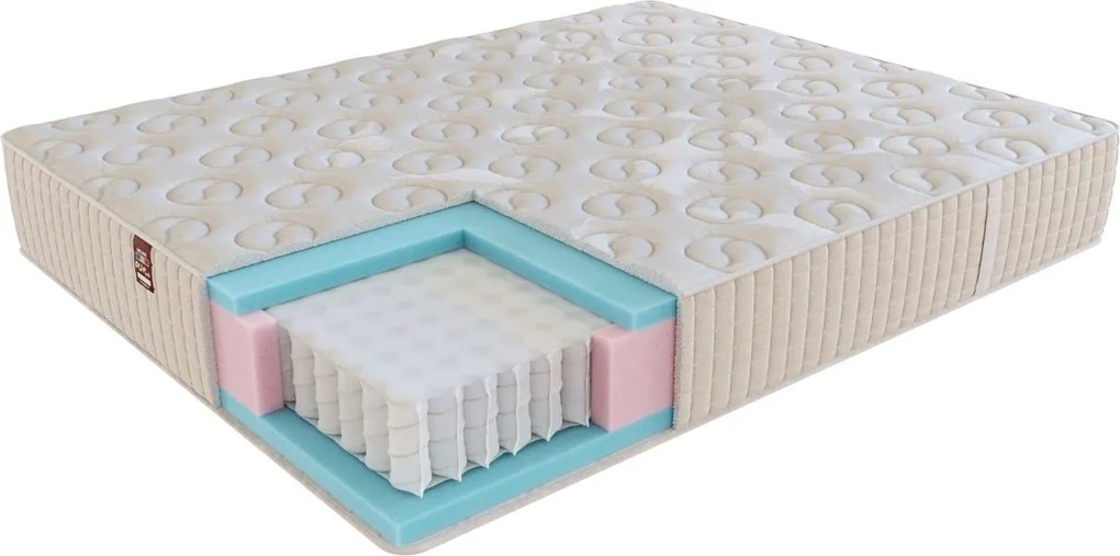 Saltea cu arcuri pocket PUFești 180×200 cm, fermitate moale, 32 cm înălțime