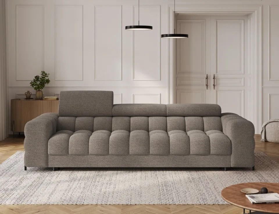 Canapea extensibila, 260x96 cm, Festello, Eltap (Culoare: Alb / Royal 01)