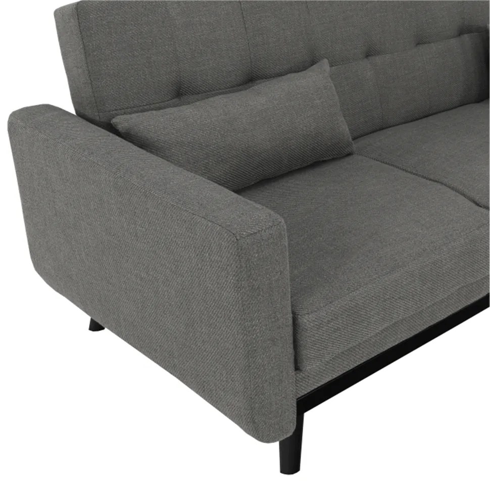 Canapea extensibilă, gri, ARKADIA+C328