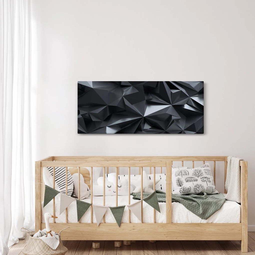 Tablou - Abstracție geometrică (120x50 cm)