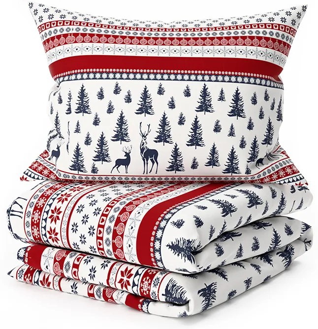 Lenjerie de pat din microfibra TWINKLE CHRISTMAS colorat Dimensiune lenjerie de pat: 70 x 90 cm | 140 x 200 cm