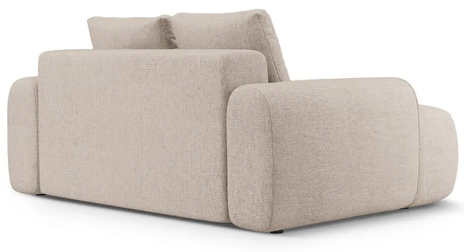 Canapea maro deschis 175 cm Linz – Cosmopolitan Design