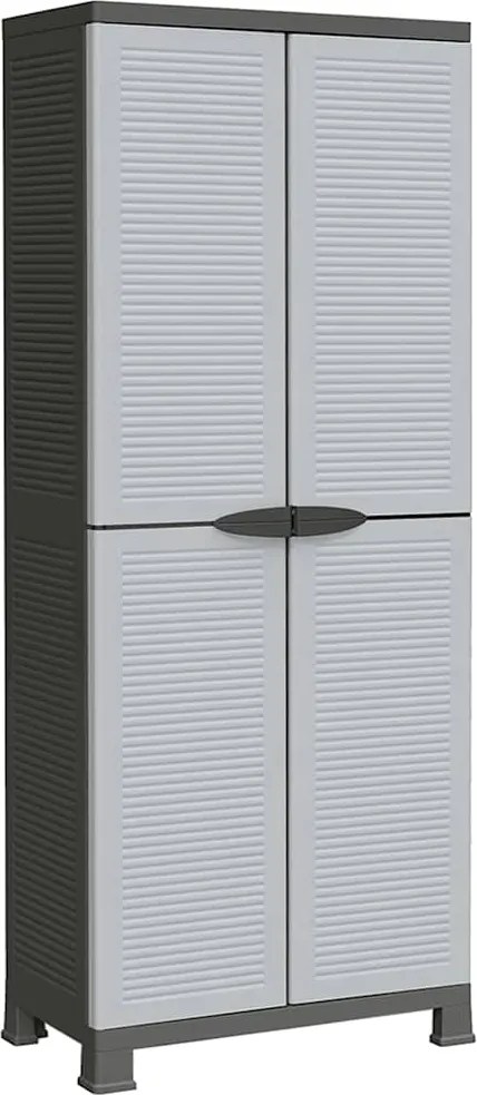 vidaXL Dulap, 68x39x171,5 cm, plastic