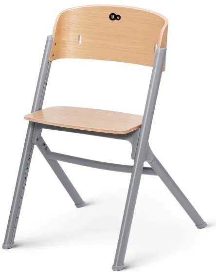 Scaun de masă pentru copii KINDERKRAFT SELECT 3 în 1 LIVY Premium oak