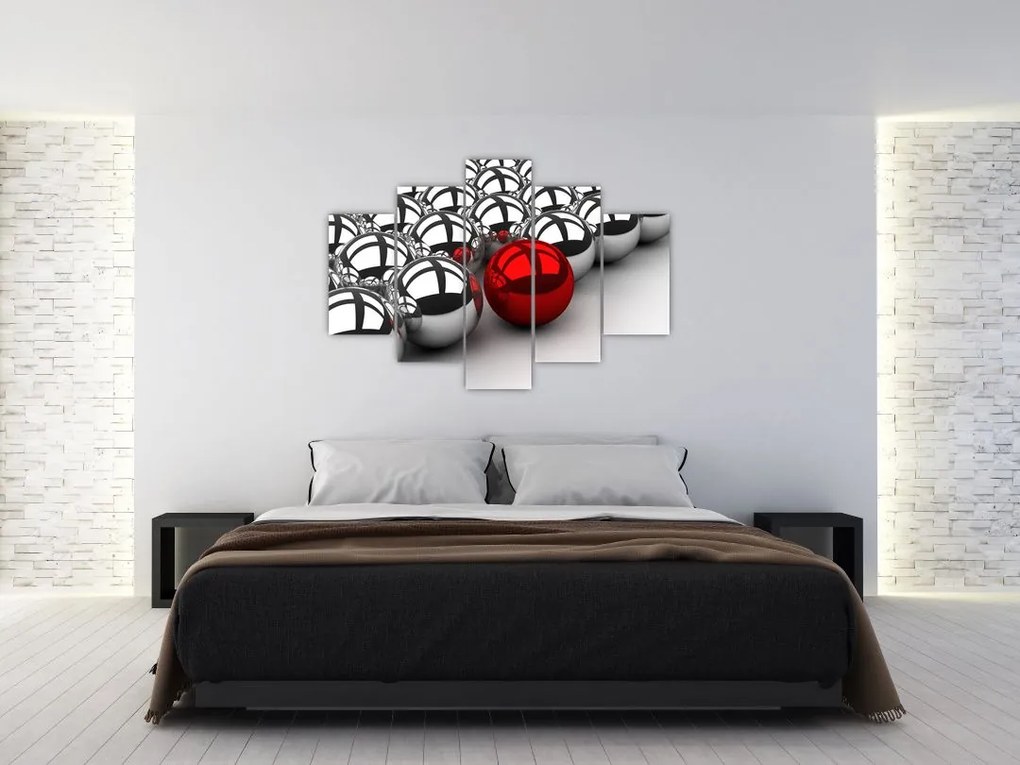 Tablou cu bile lucioase (150x105 cm)
