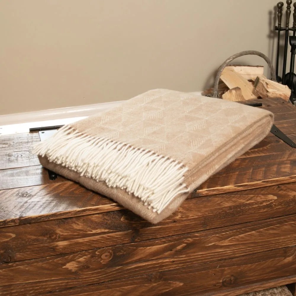 Pătură din lână 140x200 cm – Native Natural