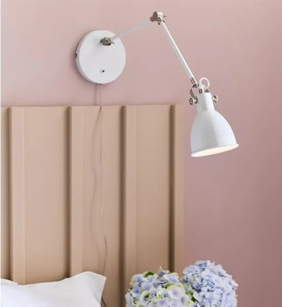 Lampă de perete HOUSE 1xE14/40W/230V albă Markslöjd 108249