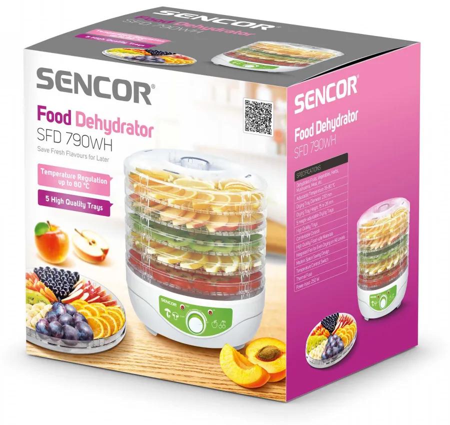 Sencor SFD 790WH deshidrator de fructe