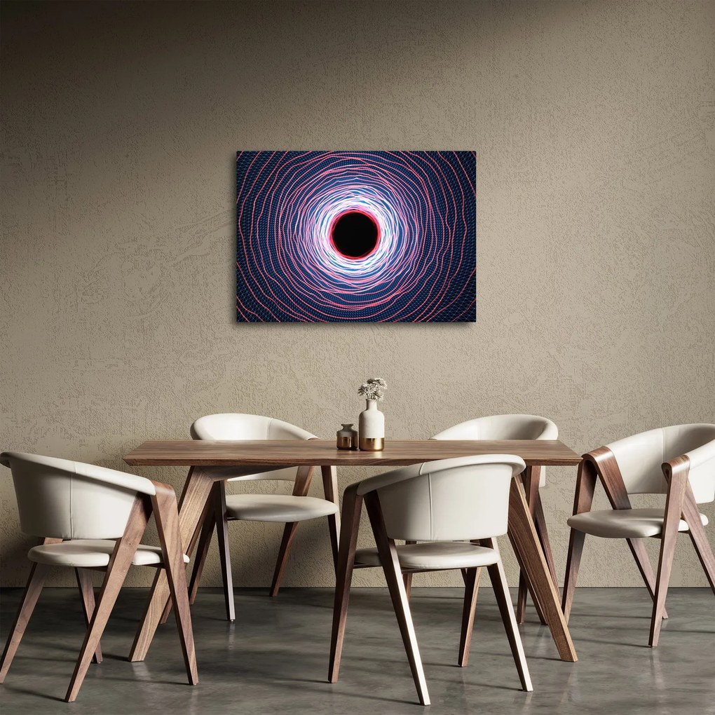 Tablou cercul abstact (70x50 cm)