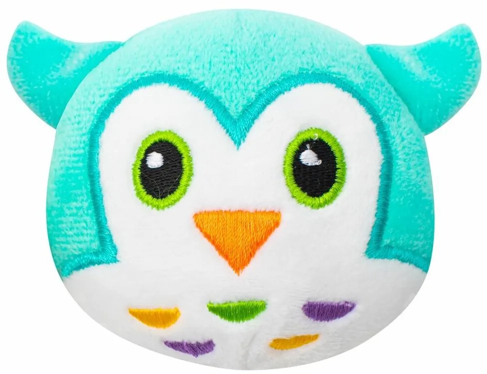 Baby Mix Jucărie de pluș pentru cărucior, șoricelși bufniță, 50 x 12 cm