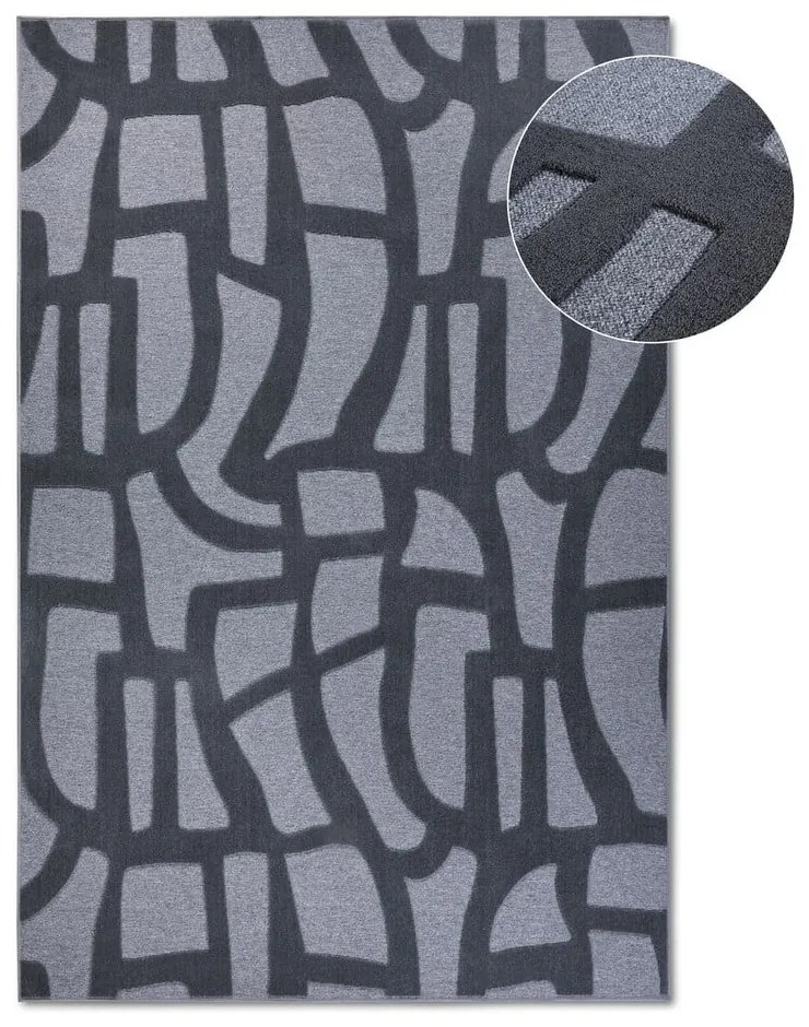 Covor albastru închis din fibre reciclate 160x230 cm Therese – Villeroy&amp;Boch