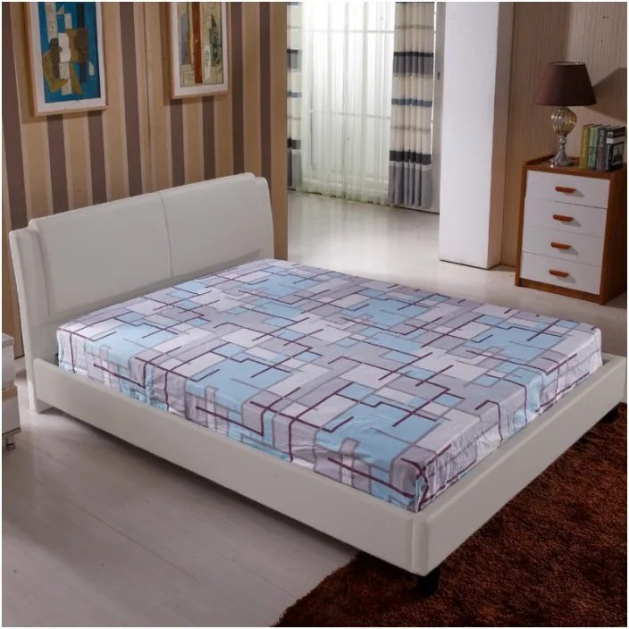 Pat Tapitat Matrimonial Oxford Bej+Somiera Inclusa 160x200 cm