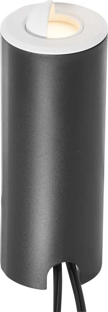 Set de 5 spoturi încastrate moderne albe, inclusiv LED IP67 - Linsey