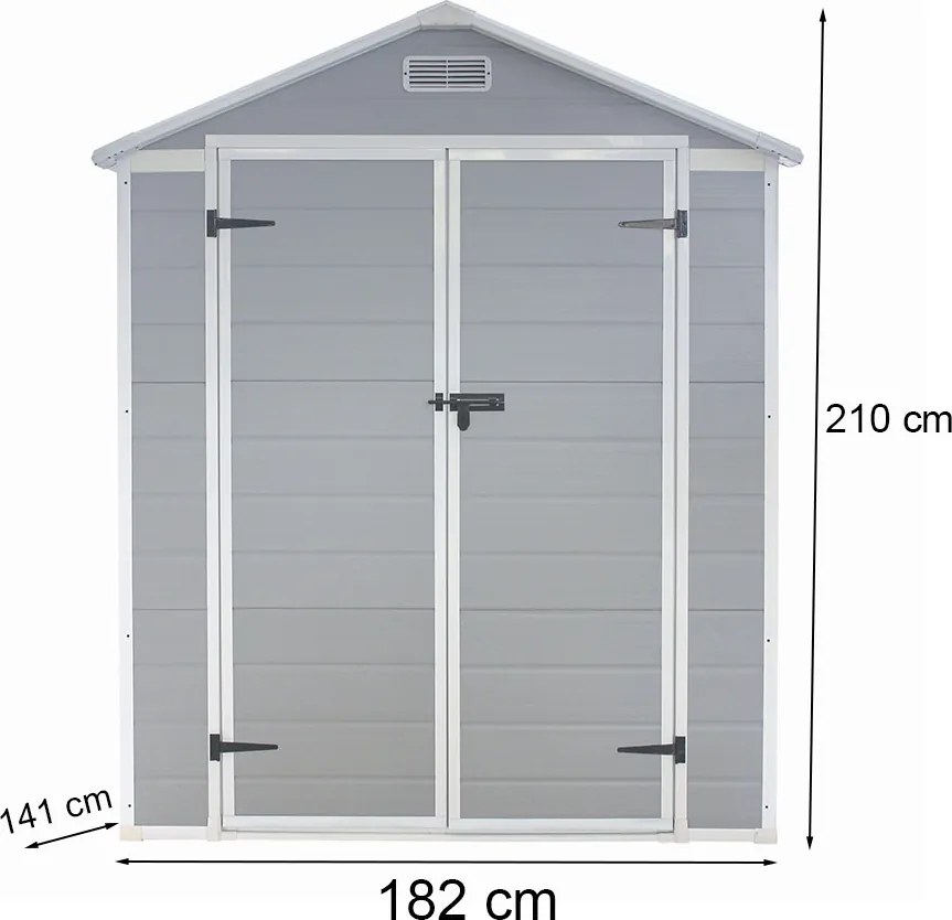 Șopron pentru unelte de grădină Hesler 6044