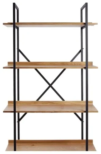 Raft din lemn de stejar Factory 166 cm