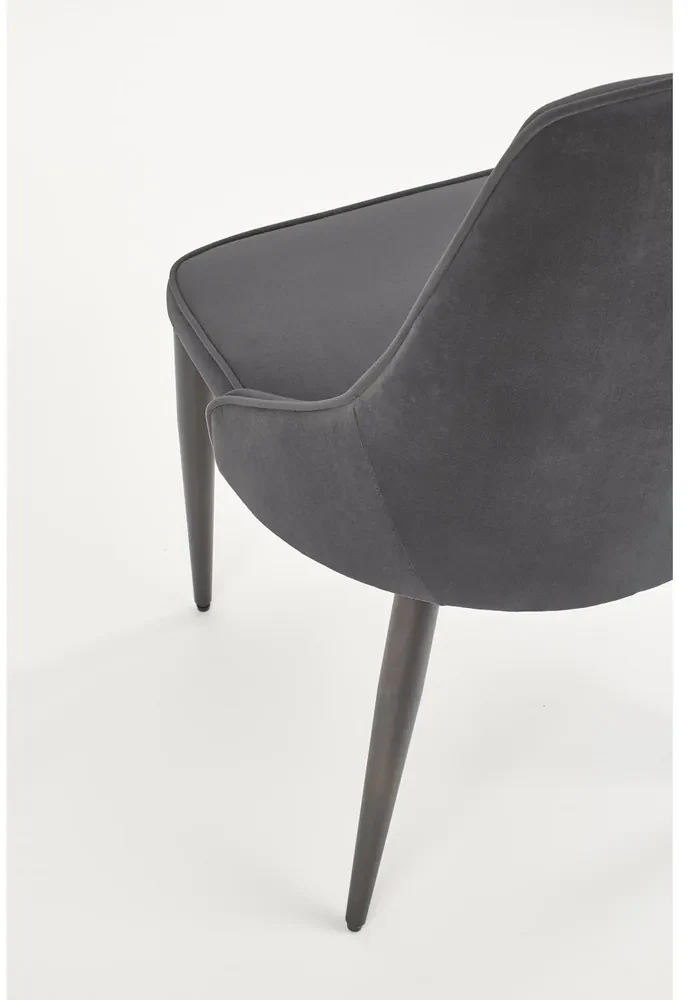 Scaun de bucaterie Marien, gri/negru