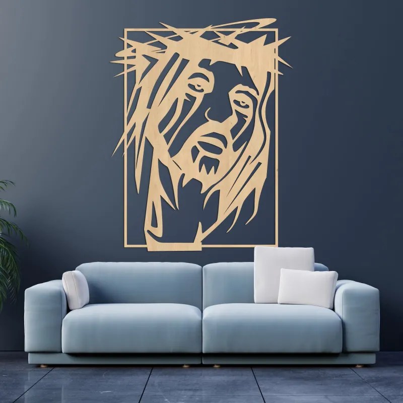 SENTOP | Pictură murală pe lemn Iisus Hristos - FAITHO