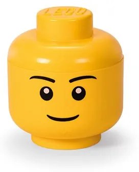 LEGO - Cutie depozitare S cap minifigurina baiat
