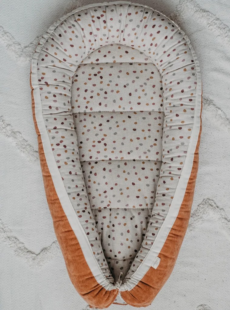 Babynest Brown Dots
