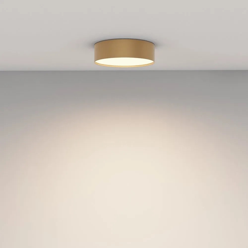 Plafoniera LED design tehnic Zoom D-22cm 3000K aurie