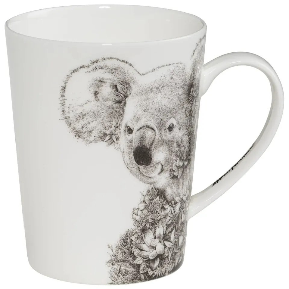 Cană din porțelan Maxwell &amp; Williams Marini Ferlazzo Koala, 450 ml, alb