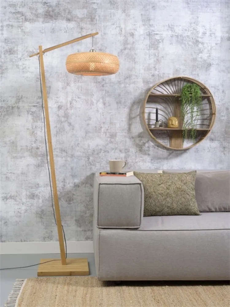 Lampadar eco din bambus Palawan natur, 40x15cm