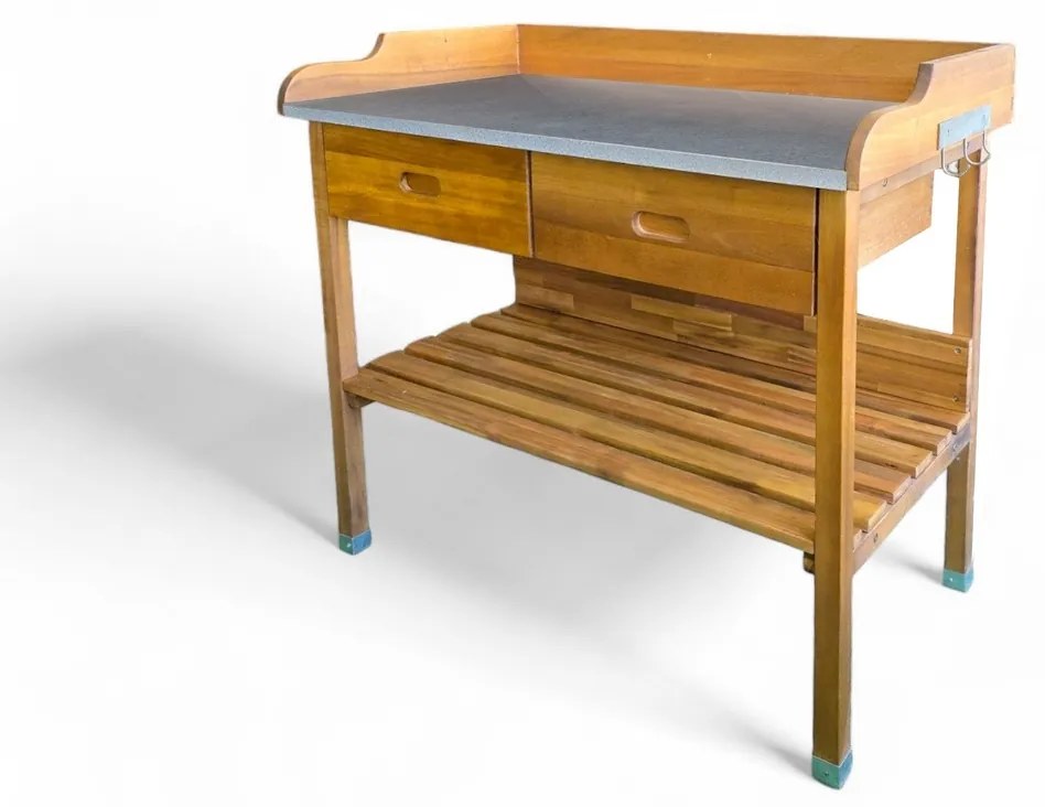 Masă grill din lemn Alan, 100 x 55 x 90 cm