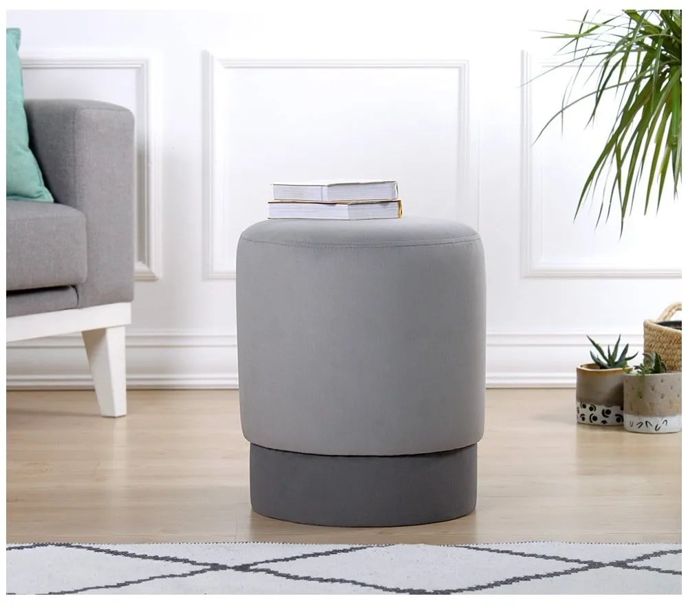 Taburet gri Ropp – Artie