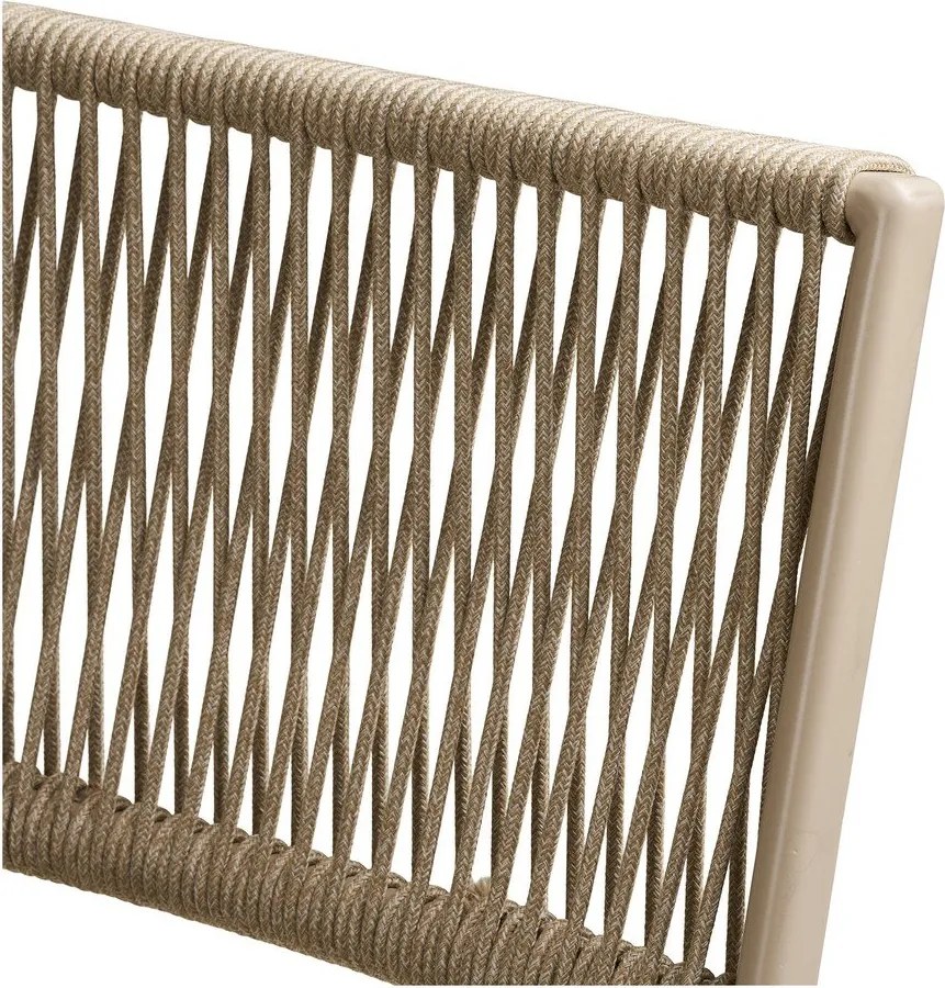 Set de dining pentru grădină bej din metal pentru 2 persoane Arcas – House Nordic