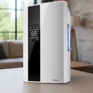 Dezumidificator silențios cu curățare UV Alb