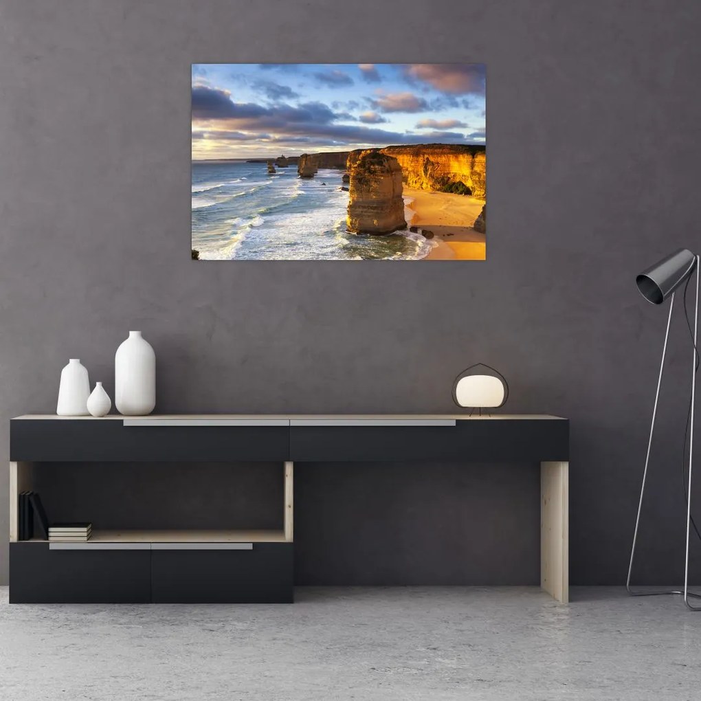 Tablou cu stâncile marine (90x60 cm)