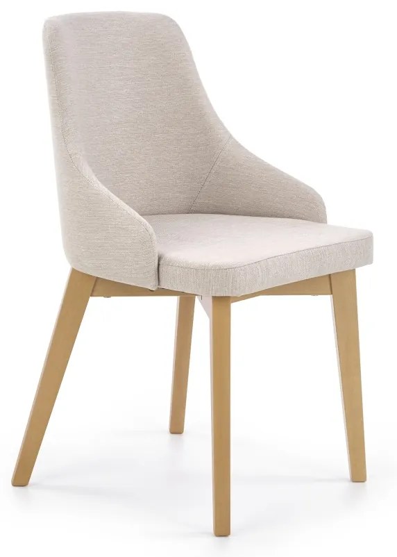 Scaun textil Toledo stejar miere/Inari22