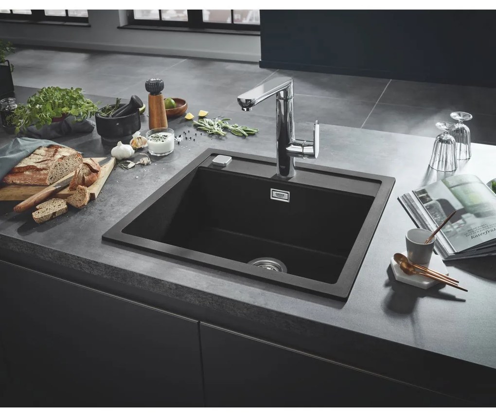 Grohe K700 chiuveta din granit 56x51 cm negru 31651AP0