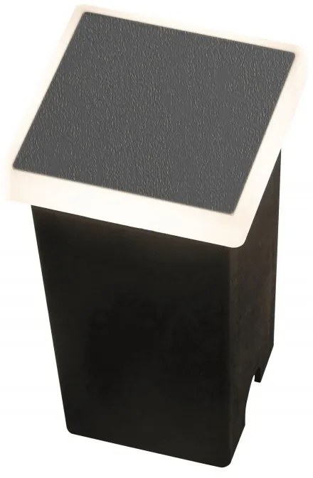 Spot LED incastrabil de exterior ambiental IP65 ALF SQUARE gri