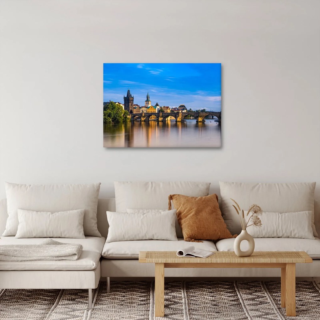 Tablou cu podul Carol (70x50 cm)